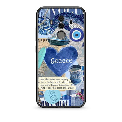 Huawei Mate 10 Pro Summer In Greece Θήκη από τη Smartfits με σχέδιο στο πίσω μέρος και μαύρο περίβλημα | Smartphone case with colorful back and black bezels by Smartfits