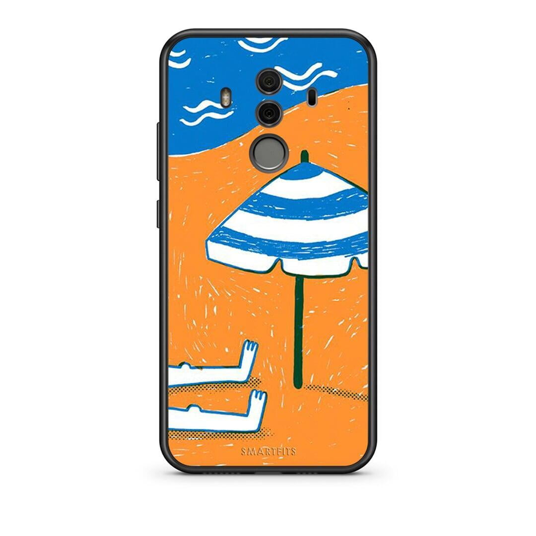 Huawei Mate 10 Pro Summering Θήκη από τη Smartfits με σχέδιο στο πίσω μέρος και μαύρο περίβλημα | Smartphone case with colorful back and black bezels by Smartfits