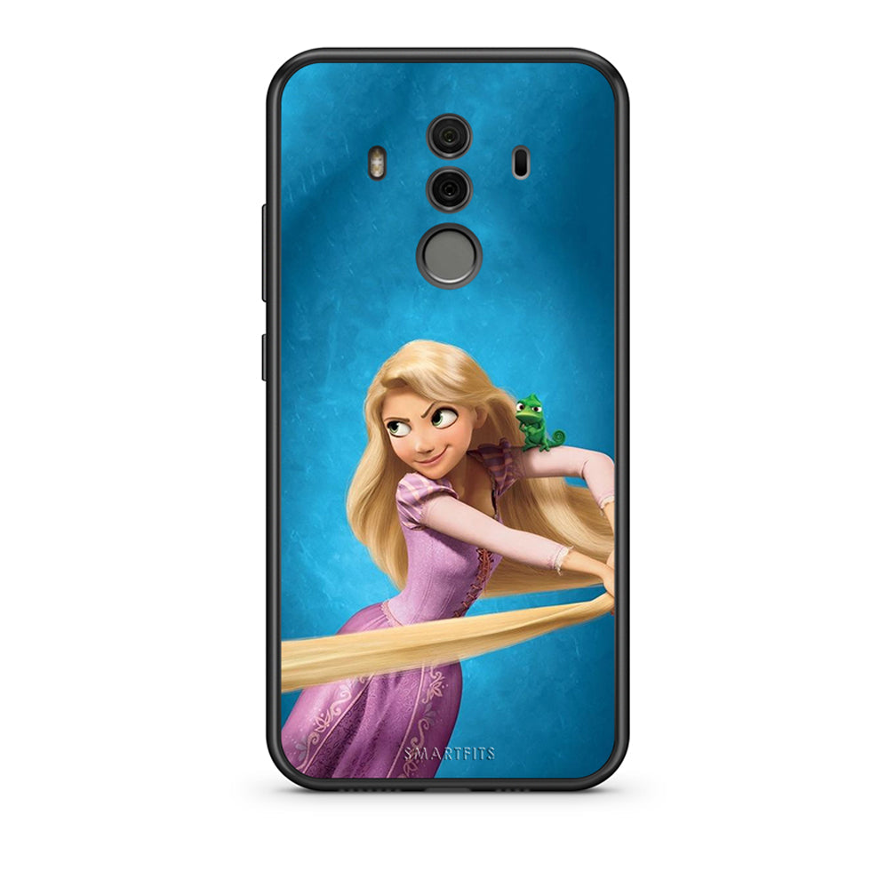 Huawei Mate 10 Pro Tangled 2 Θήκη Αγίου Βαλεντίνου από τη Smartfits με σχέδιο στο πίσω μέρος και μαύρο περίβλημα | Smartphone case with colorful back and black bezels by Smartfits