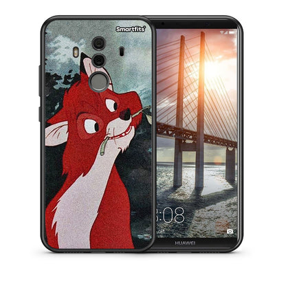 Θήκη Huawei Mate 10 Pro Tod And Vixey Love 1 από τη Smartfits με σχέδιο στο πίσω μέρος και μαύρο περίβλημα | Huawei Mate 10 Pro Tod And Vixey Love 1 case with colorful back and black bezels
