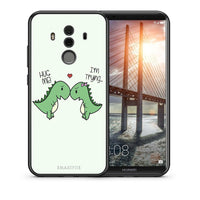 Thumbnail for Θήκη Huawei Mate 10 Pro Rex Valentine από τη Smartfits με σχέδιο στο πίσω μέρος και μαύρο περίβλημα | Huawei Mate 10 Pro Rex Valentine case with colorful back and black bezels