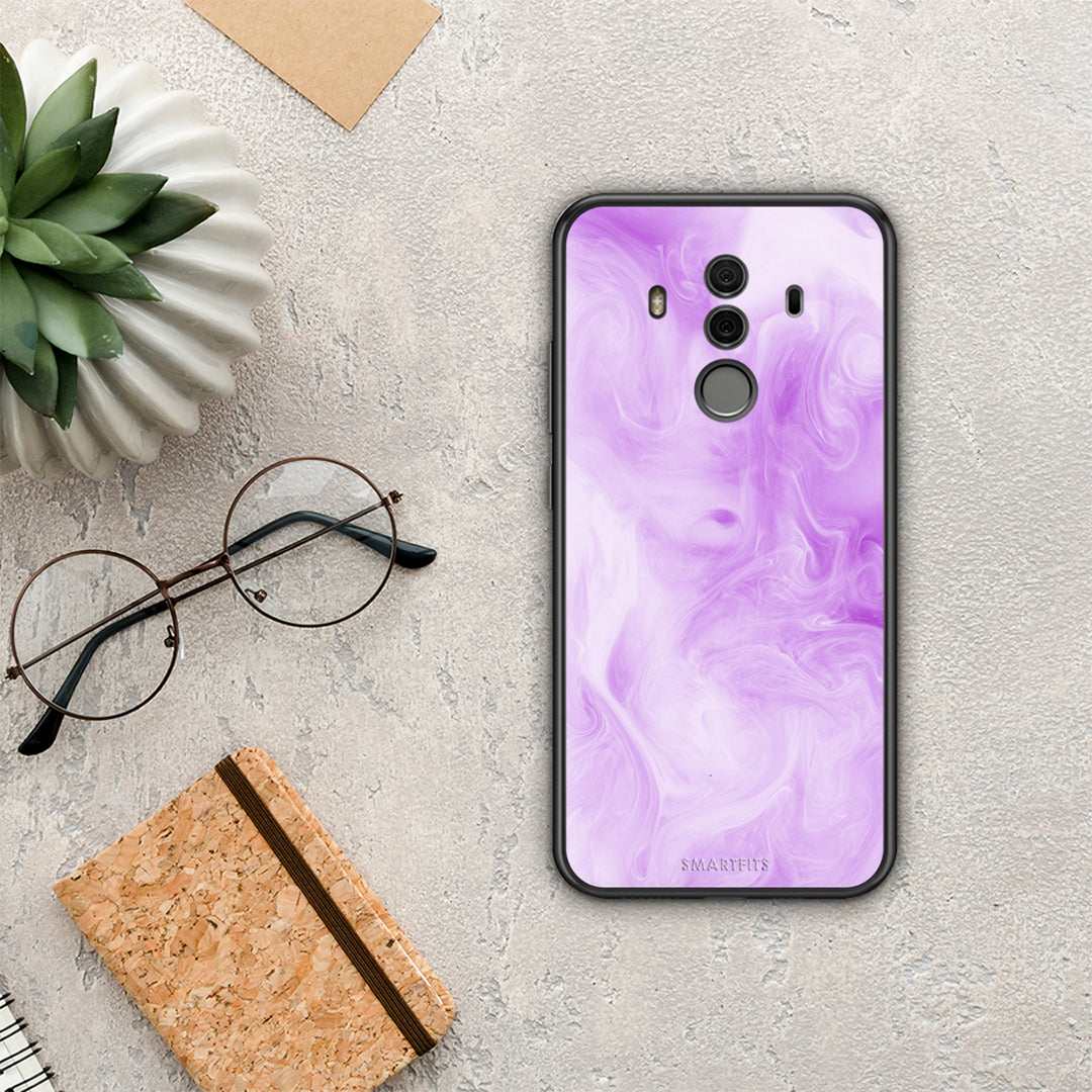 Watercolor Lavender - Huawei Mate 10 Pro θήκη