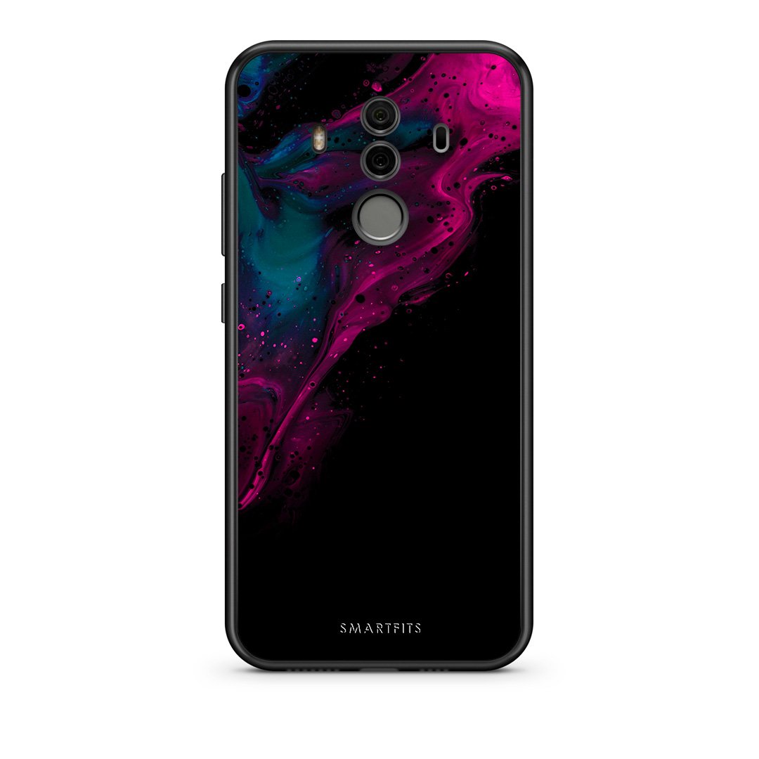 4 - Huawei Mate 10 Pro Pink Black Watercolor case, cover, bumper