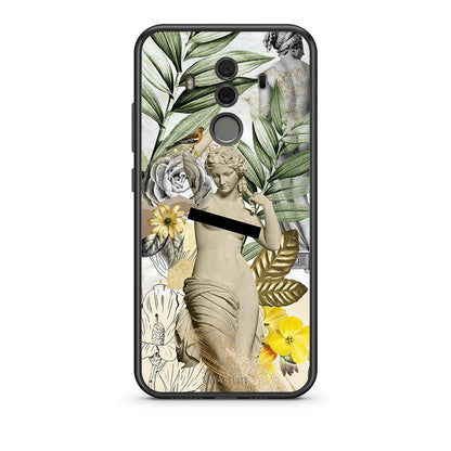 Huawei Mate 10 Pro Woman Statue θήκη από τη Smartfits με σχέδιο στο πίσω μέρος και μαύρο περίβλημα | Smartphone case with colorful back and black bezels by Smartfits