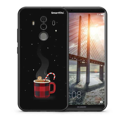 Θήκη Huawei Mate 10 Pro Xmas Bathing από τη Smartfits με σχέδιο στο πίσω μέρος και μαύρο περίβλημα | Huawei Mate 10 Pro Xmas Bathing case with colorful back and black bezels