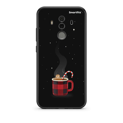 Huawei Mate 10 Pro Xmas Bathing θήκη από τη Smartfits με σχέδιο στο πίσω μέρος και μαύρο περίβλημα | Smartphone case with colorful back and black bezels by Smartfits