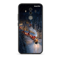 Thumbnail for Huawei Mate 10 Pro Xmas Train θήκη από τη Smartfits με σχέδιο στο πίσω μέρος και μαύρο περίβλημα | Smartphone case with colorful back and black bezels by Smartfits