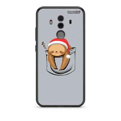 Huawei Mate 10 Pro Xmas Zzzz θήκη από τη Smartfits με σχέδιο στο πίσω μέρος και μαύρο περίβλημα | Smartphone case with colorful back and black bezels by Smartfits