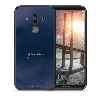 Θήκη Huawei Mate 10 Pro You Can από τη Smartfits με σχέδιο στο πίσω μέρος και μαύρο περίβλημα | Huawei Mate 10 Pro You Can case with colorful back and black bezels