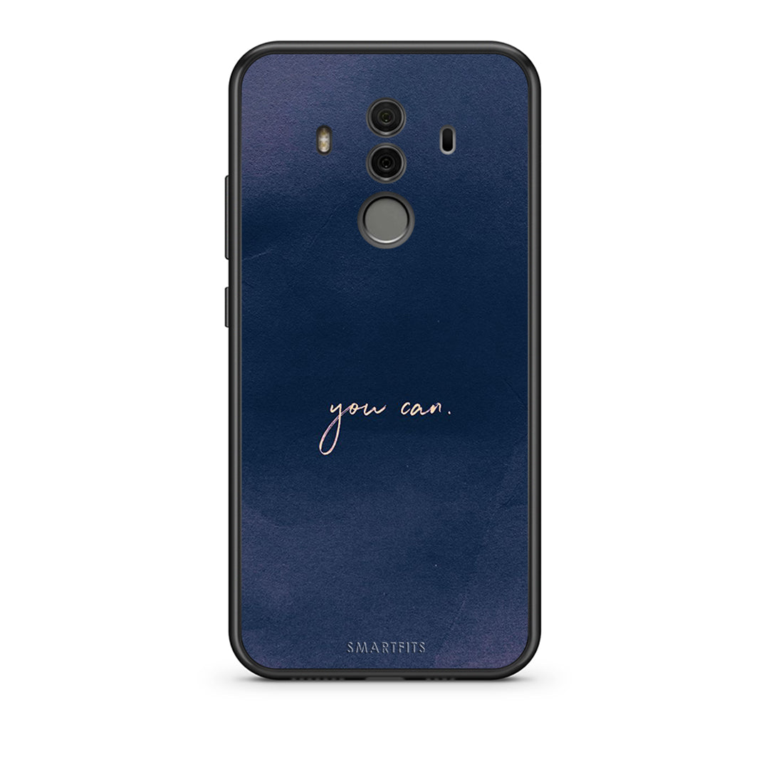 Huawei Mate 10 Pro You Can θήκη από τη Smartfits με σχέδιο στο πίσω μέρος και μαύρο περίβλημα | Smartphone case with colorful back and black bezels by Smartfits