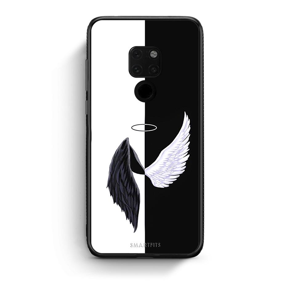 Huawei Mate 20 Angels Demons θήκη από τη Smartfits με σχέδιο στο πίσω μέρος και μαύρο περίβλημα | Smartphone case with colorful back and black bezels by Smartfits