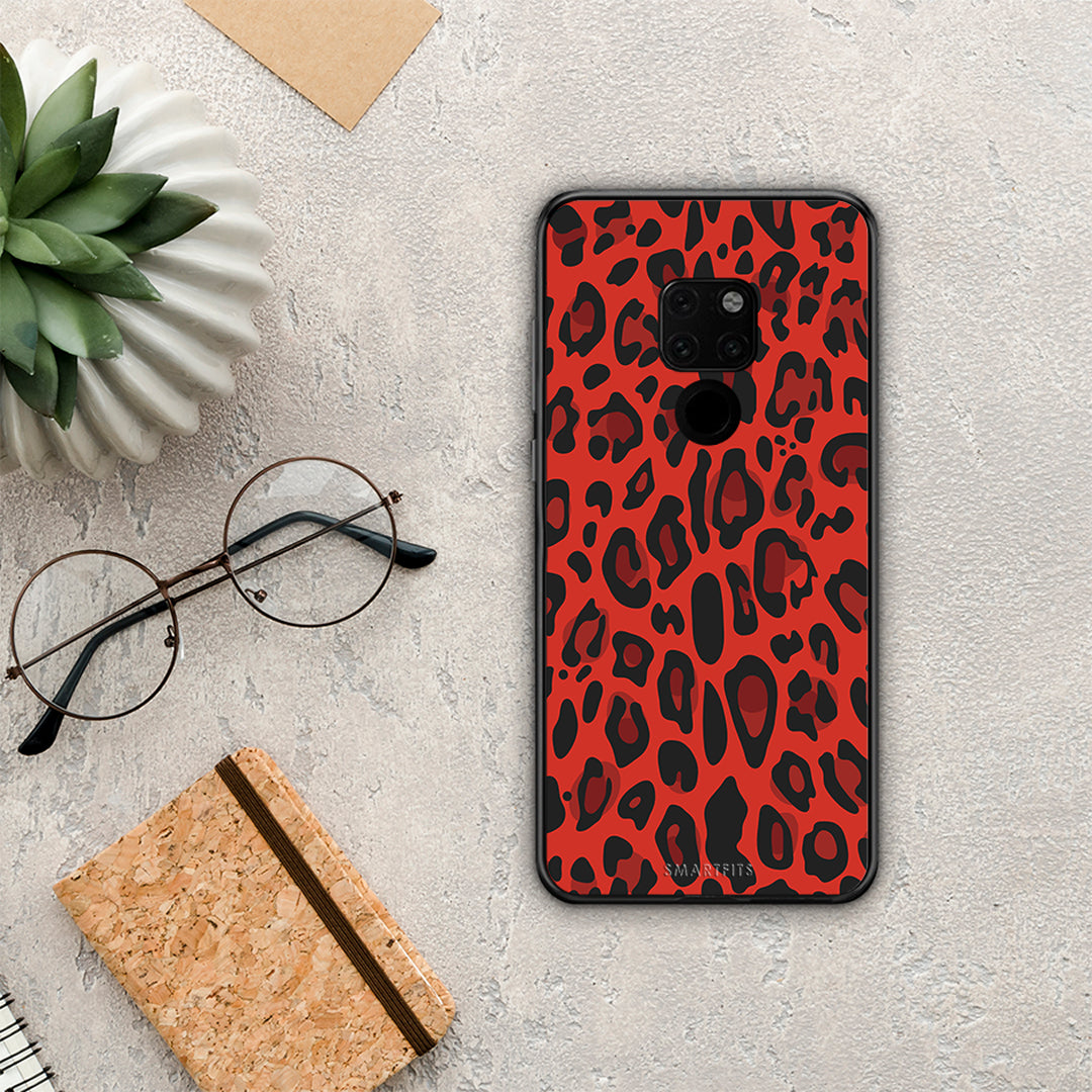 Animal Red Leopard - Huawei Mate 20 θήκη
