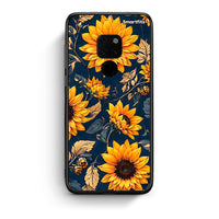 Thumbnail for Huawei Mate 20 Autumn Sunflowers Θήκη από τη Smartfits με σχέδιο στο πίσω μέρος και μαύρο περίβλημα | Smartphone case with colorful back and black bezels by Smartfits