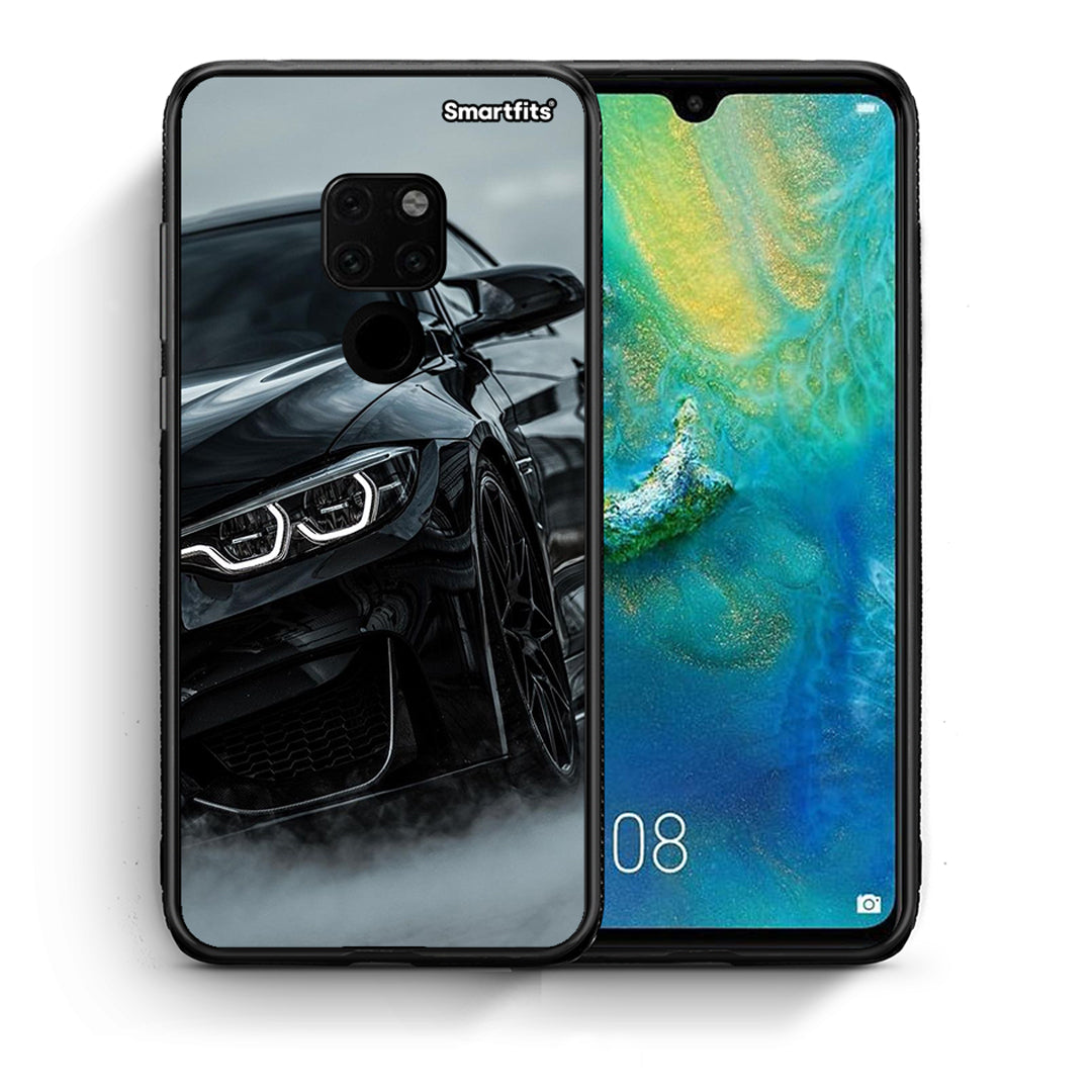 Θήκη Huawei Mate 20 Black BMW από τη Smartfits με σχέδιο στο πίσω μέρος και μαύρο περίβλημα | Huawei Mate 20 Black BMW case with colorful back and black bezels