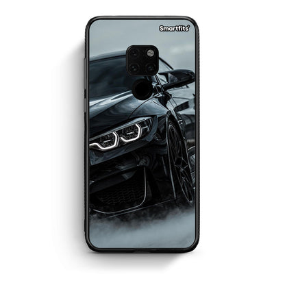 Huawei Mate 20 Black BMW θήκη από τη Smartfits με σχέδιο στο πίσω μέρος και μαύρο περίβλημα | Smartphone case with colorful back and black bezels by Smartfits