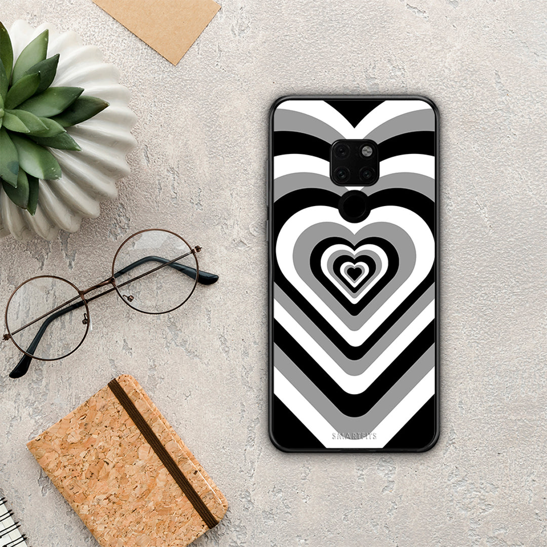 Black Hearts - Huawei Mate 20 θήκη