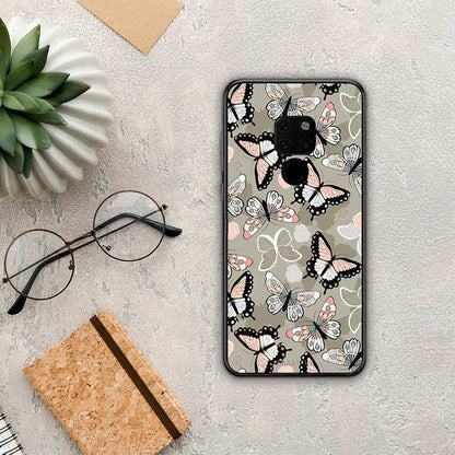 Boho Butterflies - Huawei Mate 20 θήκη