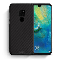 Thumbnail for Θήκη Huawei Mate 20 Carbon Black από τη Smartfits με σχέδιο στο πίσω μέρος και μαύρο περίβλημα | Huawei Mate 20 Carbon Black case with colorful back and black bezels