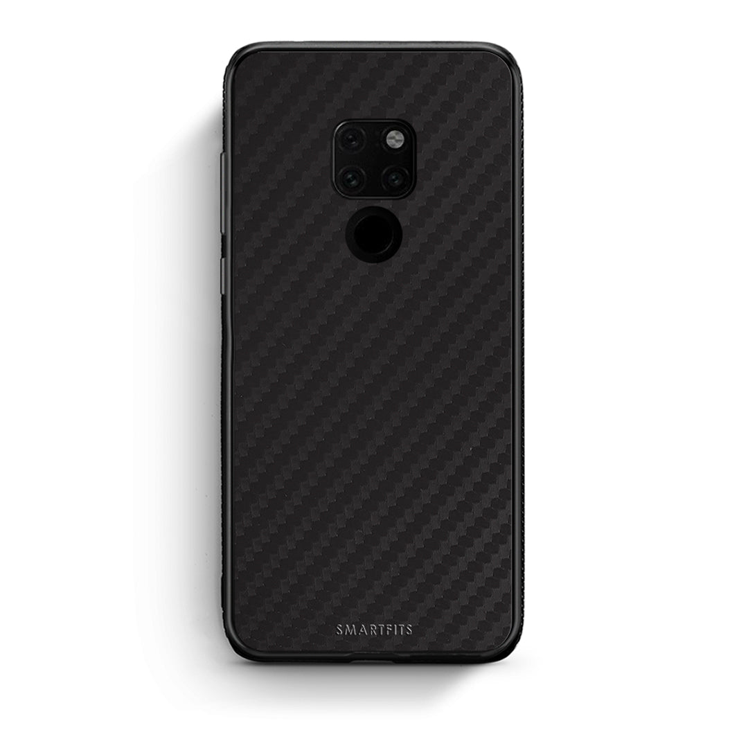 Huawei Mate 20 Carbon Black θήκη από τη Smartfits με σχέδιο στο πίσω μέρος και μαύρο περίβλημα | Smartphone case with colorful back and black bezels by Smartfits