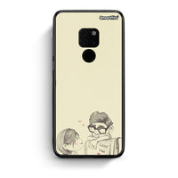 Thumbnail for Huawei Mate 20 Carl And Ellie θήκη από τη Smartfits με σχέδιο στο πίσω μέρος και μαύρο περίβλημα | Smartphone case with colorful back and black bezels by Smartfits