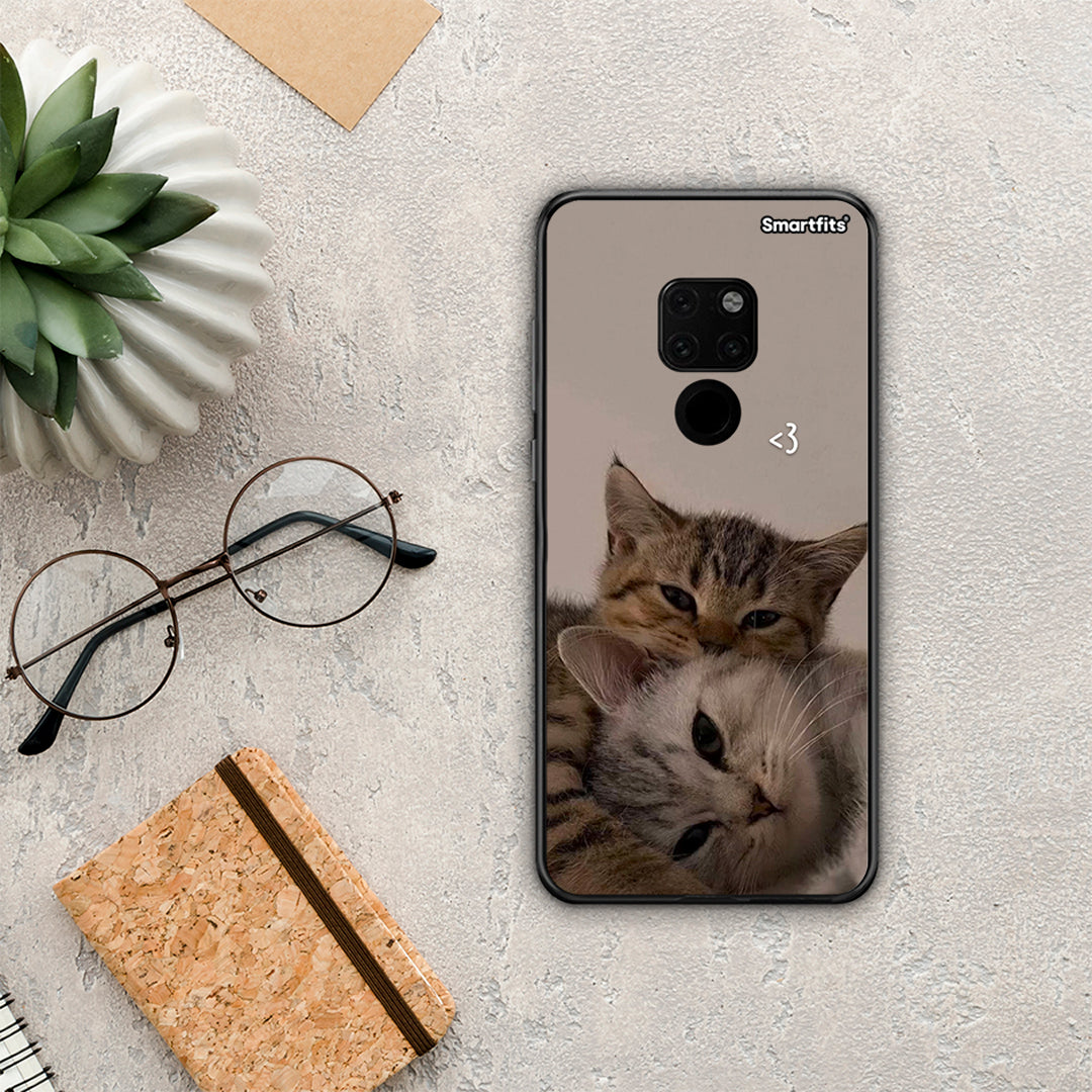 Cats In Love - Huawei Mate 20 θήκη