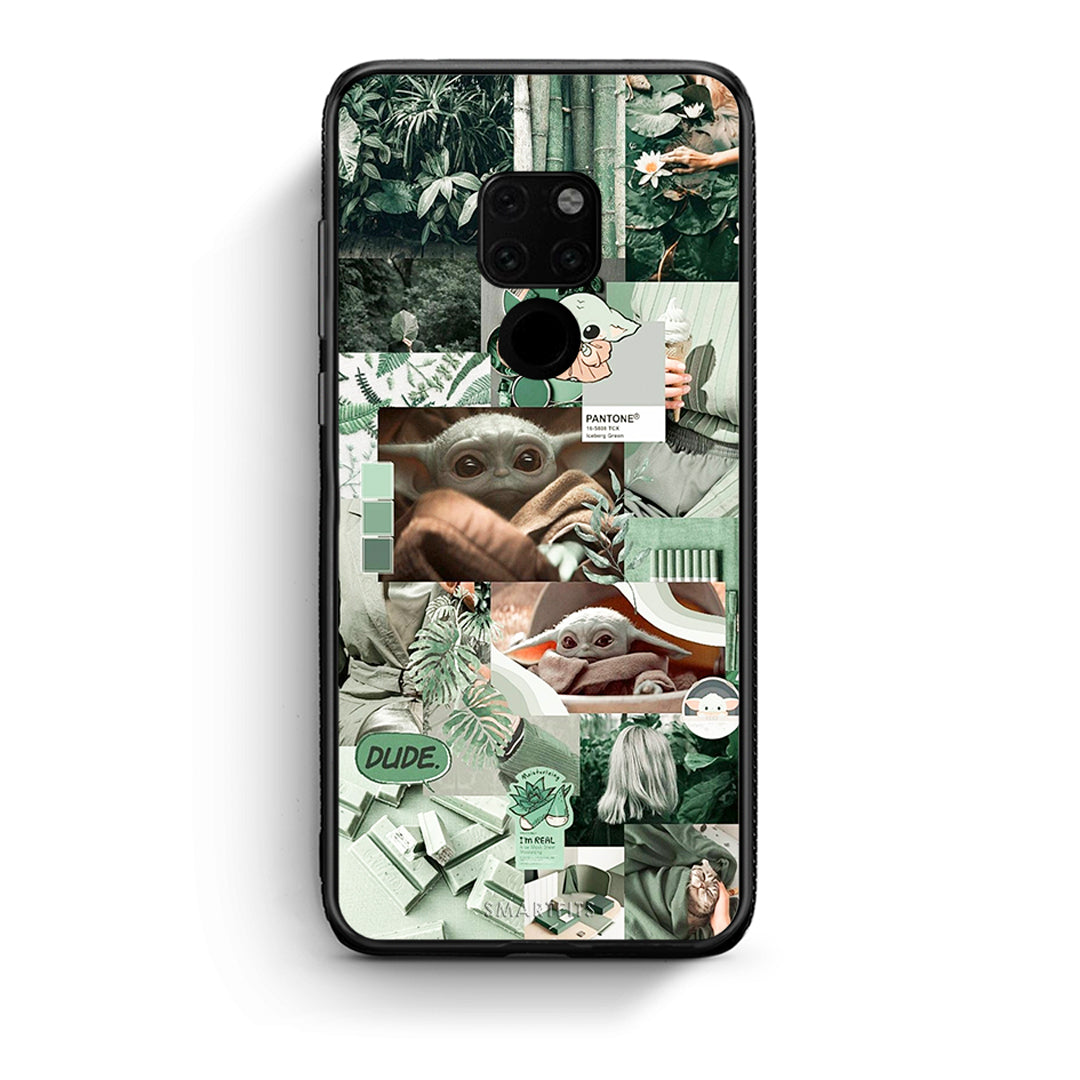 Huawei Mate 20 Collage Dude Θήκη Αγίου Βαλεντίνου από τη Smartfits με σχέδιο στο πίσω μέρος και μαύρο περίβλημα | Smartphone case with colorful back and black bezels by Smartfits