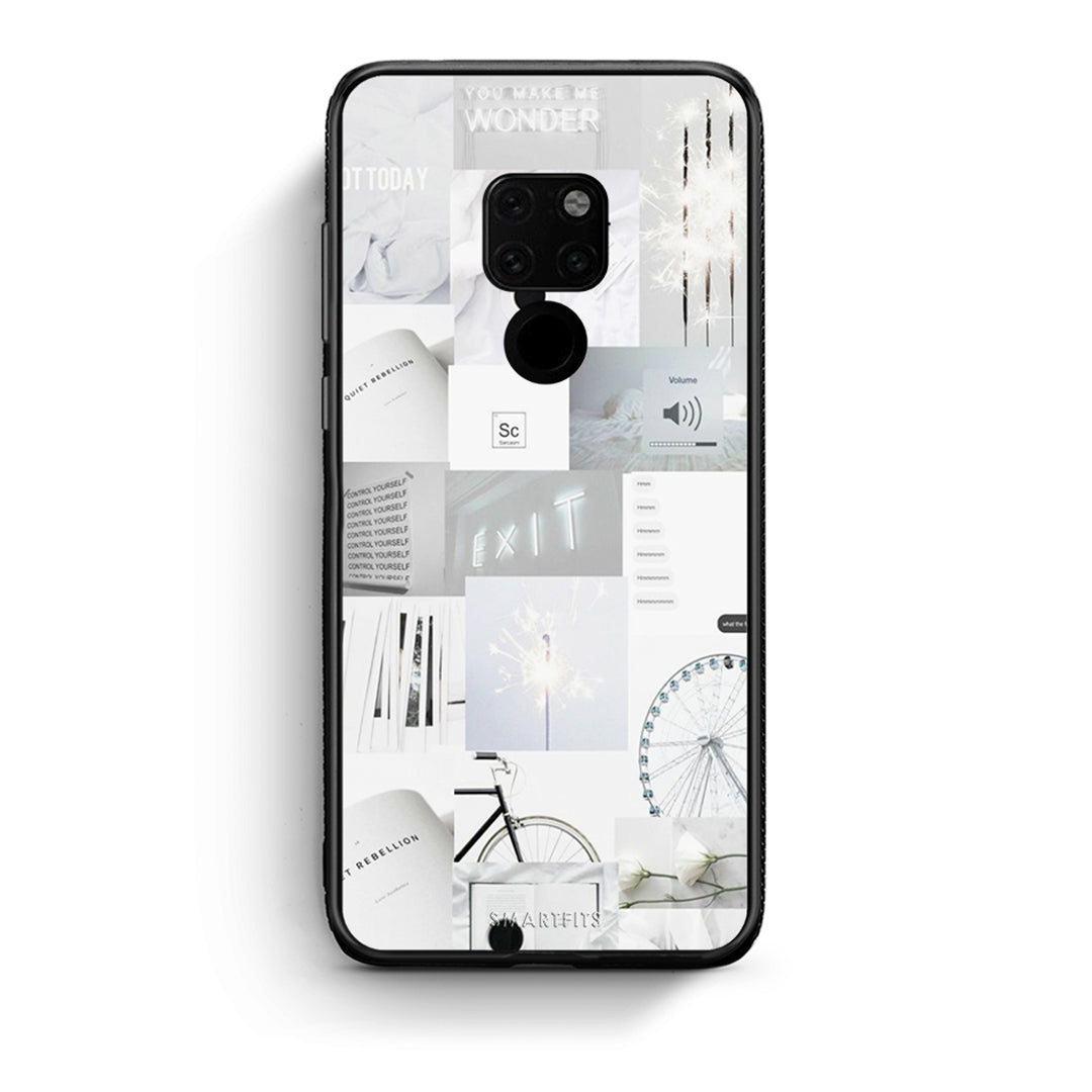 Huawei Mate 20 Collage Make Me Wonder Θήκη Αγίου Βαλεντίνου από τη Smartfits με σχέδιο στο πίσω μέρος και μαύρο περίβλημα | Smartphone case with colorful back and black bezels by Smartfits