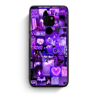Thumbnail for Huawei Mate 20 Collage Stay Wild Θήκη Αγίου Βαλεντίνου από τη Smartfits με σχέδιο στο πίσω μέρος και μαύρο περίβλημα | Smartphone case with colorful back and black bezels by Smartfits
