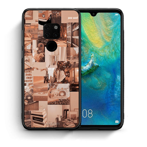 Θήκη Αγίου Βαλεντίνου Huawei Mate 20 Collage You Can από τη Smartfits με σχέδιο στο πίσω μέρος και μαύρο περίβλημα | Huawei Mate 20 Collage You Can case with colorful back and black bezels