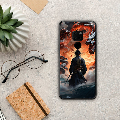Dragons Fight - Huawei Mate 20 θήκη