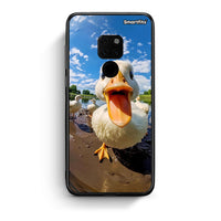 Thumbnail for Huawei Mate 20 Duck Face θήκη από τη Smartfits με σχέδιο στο πίσω μέρος και μαύρο περίβλημα | Smartphone case with colorful back and black bezels by Smartfits