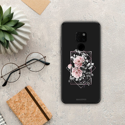 Flower Frame - Huawei Mate 20 θήκη