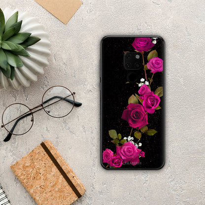 Flower Red Roses - Huawei Mate 20 θήκη