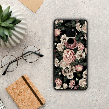 Flower Wild Roses - Huawei Mate 20 θήκη