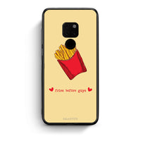 Thumbnail for Huawei Mate 20 Fries Before Guys Θήκη Αγίου Βαλεντίνου από τη Smartfits με σχέδιο στο πίσω μέρος και μαύρο περίβλημα | Smartphone case with colorful back and black bezels by Smartfits
