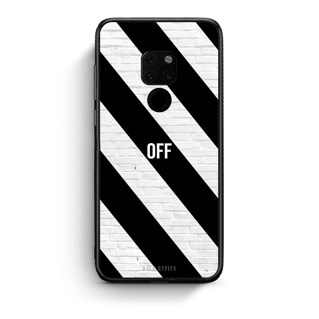 Huawei Mate 20 Get Off θήκη από τη Smartfits με σχέδιο στο πίσω μέρος και μαύρο περίβλημα | Smartphone case with colorful back and black bezels by Smartfits