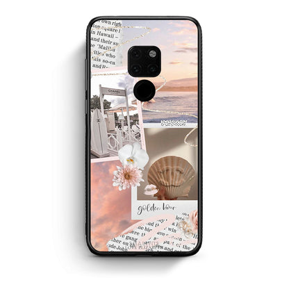 Huawei Mate 20 Golden Hour Θήκη Αγίου Βαλεντίνου από τη Smartfits με σχέδιο στο πίσω μέρος και μαύρο περίβλημα | Smartphone case with colorful back and black bezels by Smartfits