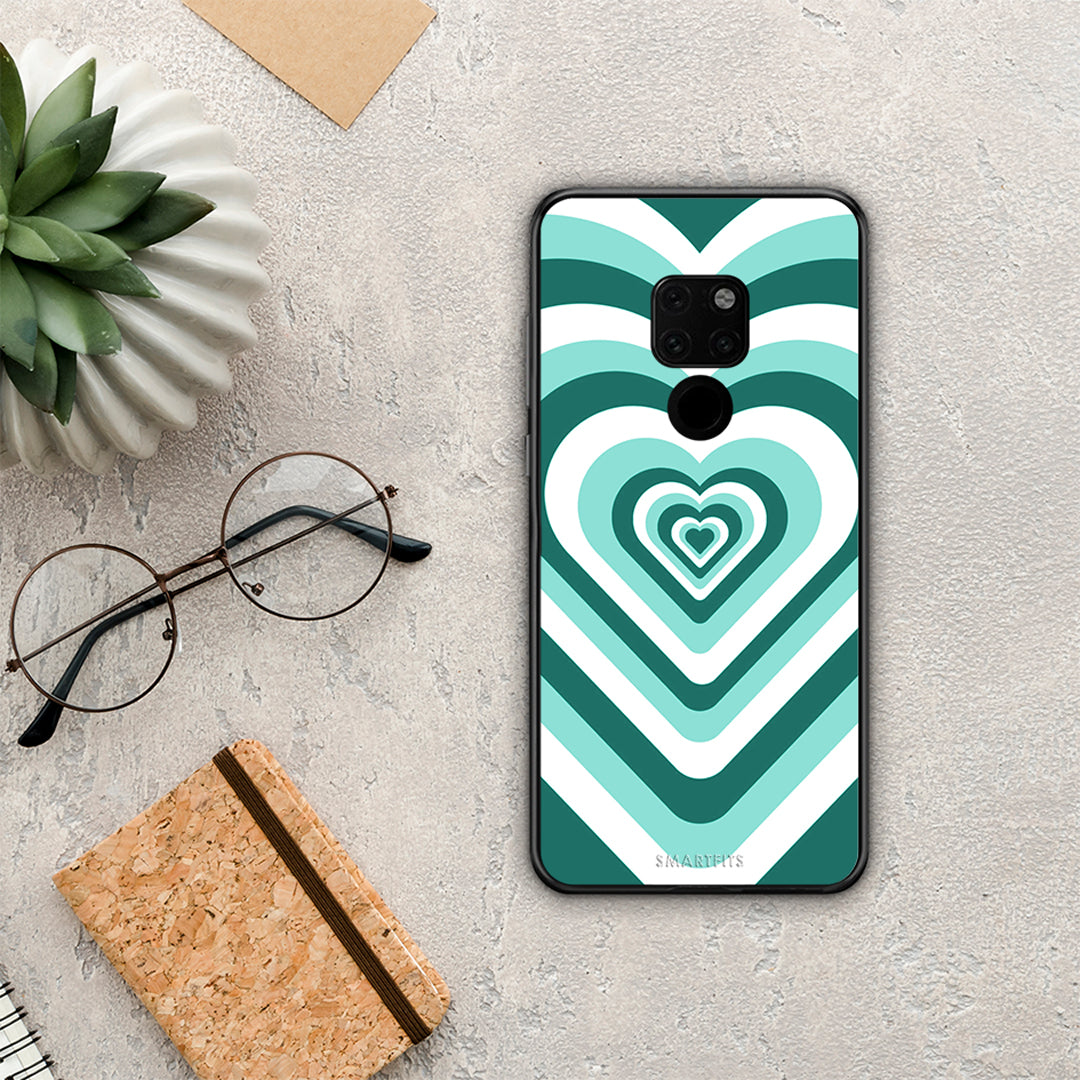 Green Hearts - Huawei Mate 20 θήκη
