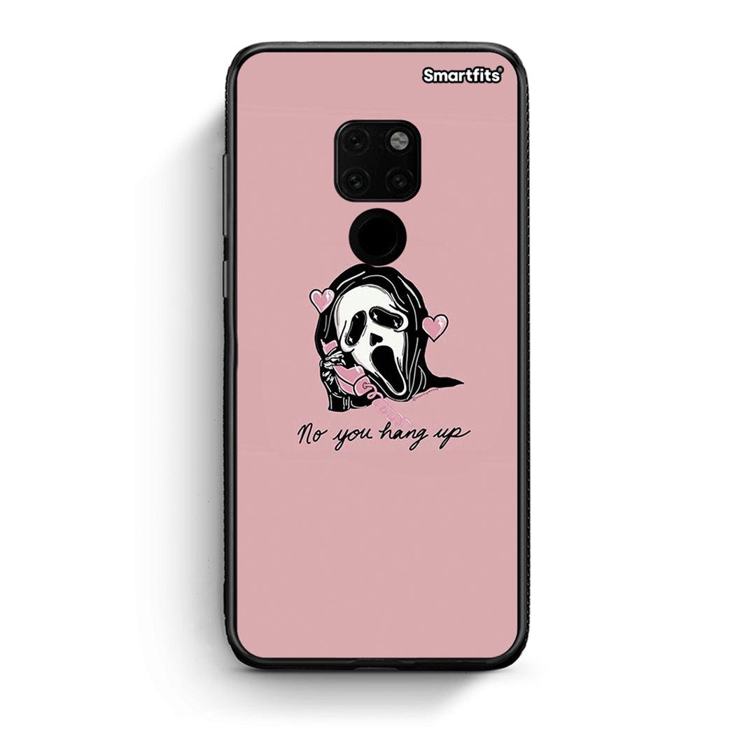 Huawei Mate 20 Halloween Hang Up Θήκη από τη Smartfits με σχέδιο στο πίσω μέρος και μαύρο περίβλημα | Smartphone case with colorful back and black bezels by Smartfits