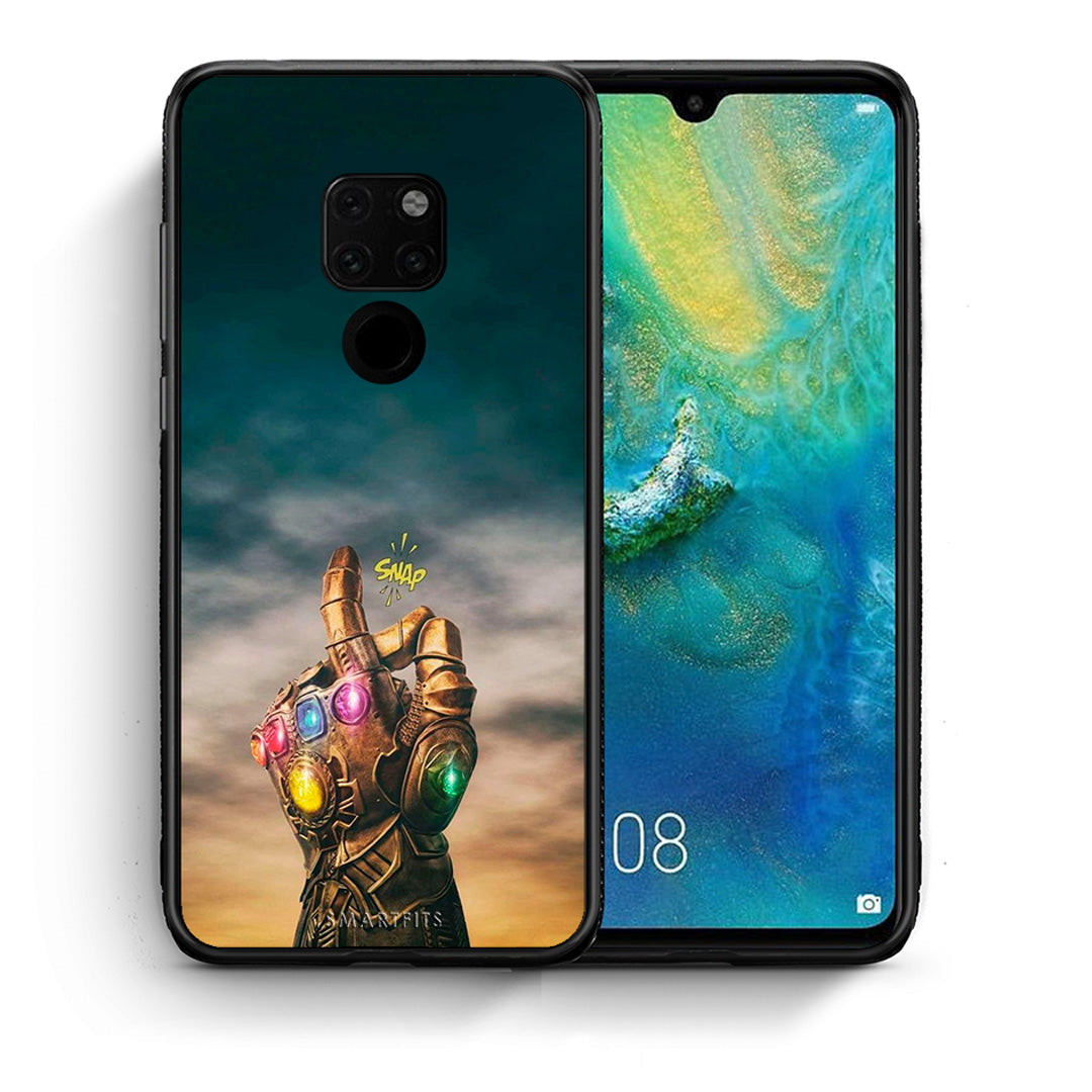 Θήκη Huawei Mate 20 Infinity Snap από τη Smartfits με σχέδιο στο πίσω μέρος και μαύρο περίβλημα | Huawei Mate 20 Infinity Snap case with colorful back and black bezels