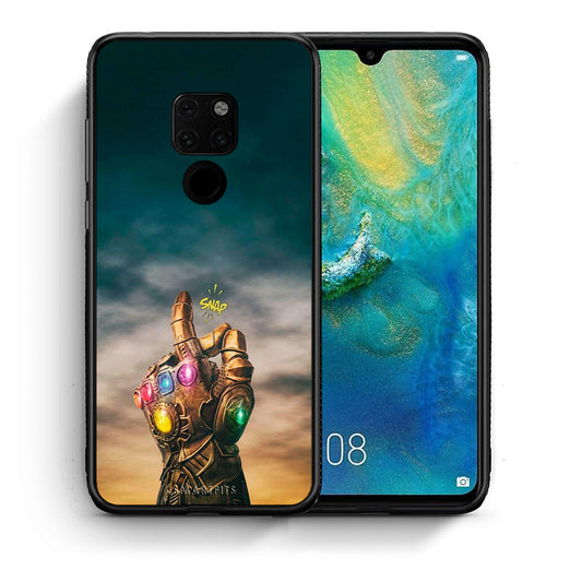 Θήκη Huawei Mate 20 Infinity Snap από τη Smartfits με σχέδιο στο πίσω μέρος και μαύρο περίβλημα | Huawei Mate 20 Infinity Snap case with colorful back and black bezels