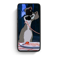Thumbnail for Huawei Mate 20 Lady And Tramp 1 Θήκη Αγίου Βαλεντίνου από τη Smartfits με σχέδιο στο πίσω μέρος και μαύρο περίβλημα | Smartphone case with colorful back and black bezels by Smartfits