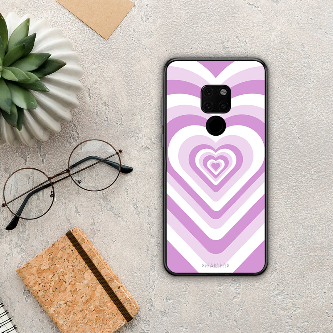 Lilac Hearts - Huawei Mate 20 θήκη