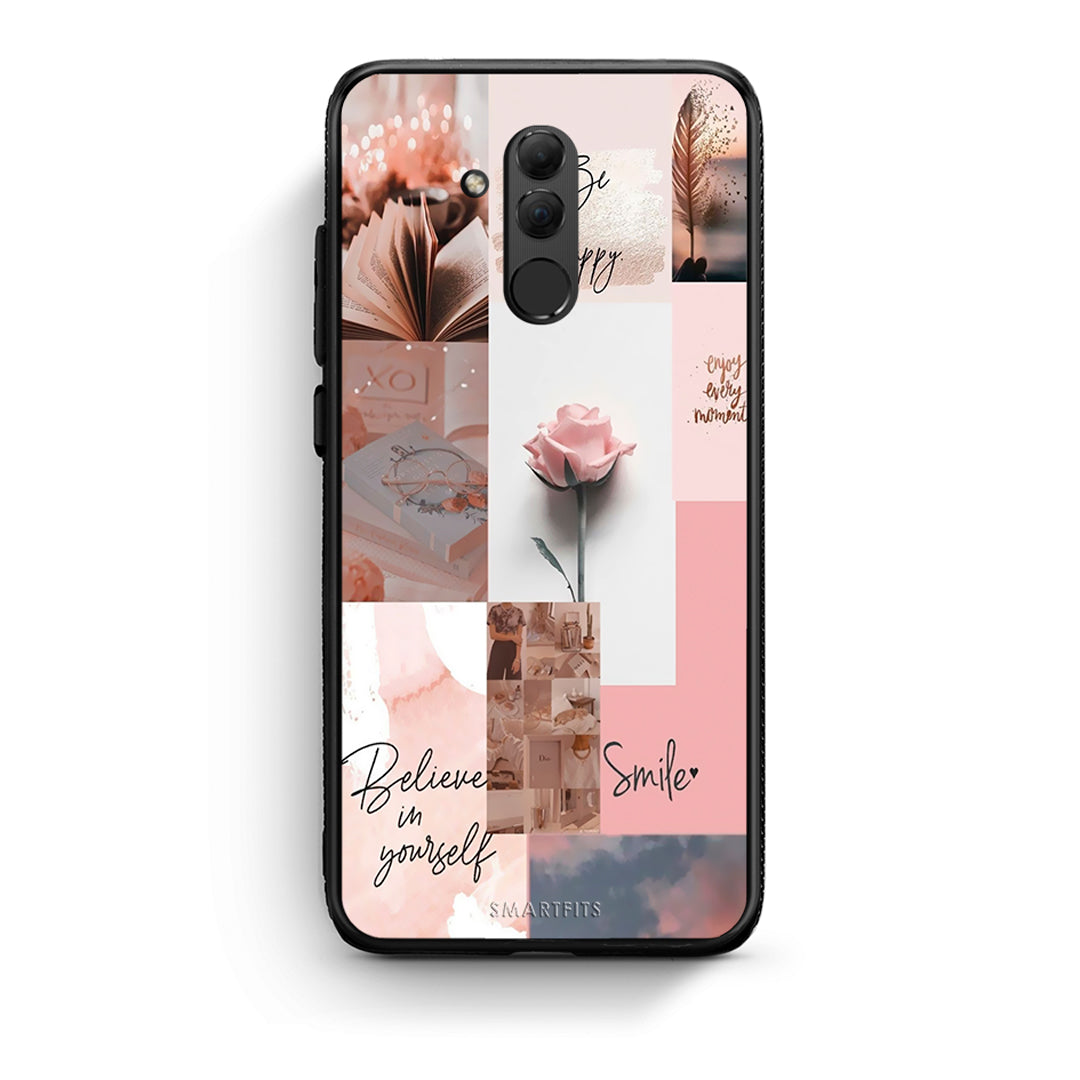 Huawei Mate 20 Lite Aesthetic Collage θήκη από τη Smartfits με σχέδιο στο πίσω μέρος και μαύρο περίβλημα | Smartphone case with colorful back and black bezels by Smartfits