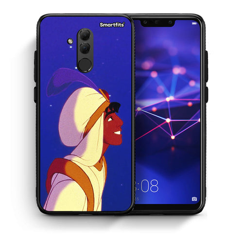 Θήκη Huawei Mate 20 Lite Alladin And Jasmine Love 1 από τη Smartfits με σχέδιο στο πίσω μέρος και μαύρο περίβλημα | Huawei Mate 20 Lite Alladin And Jasmine Love 1 case with colorful back and black bezels