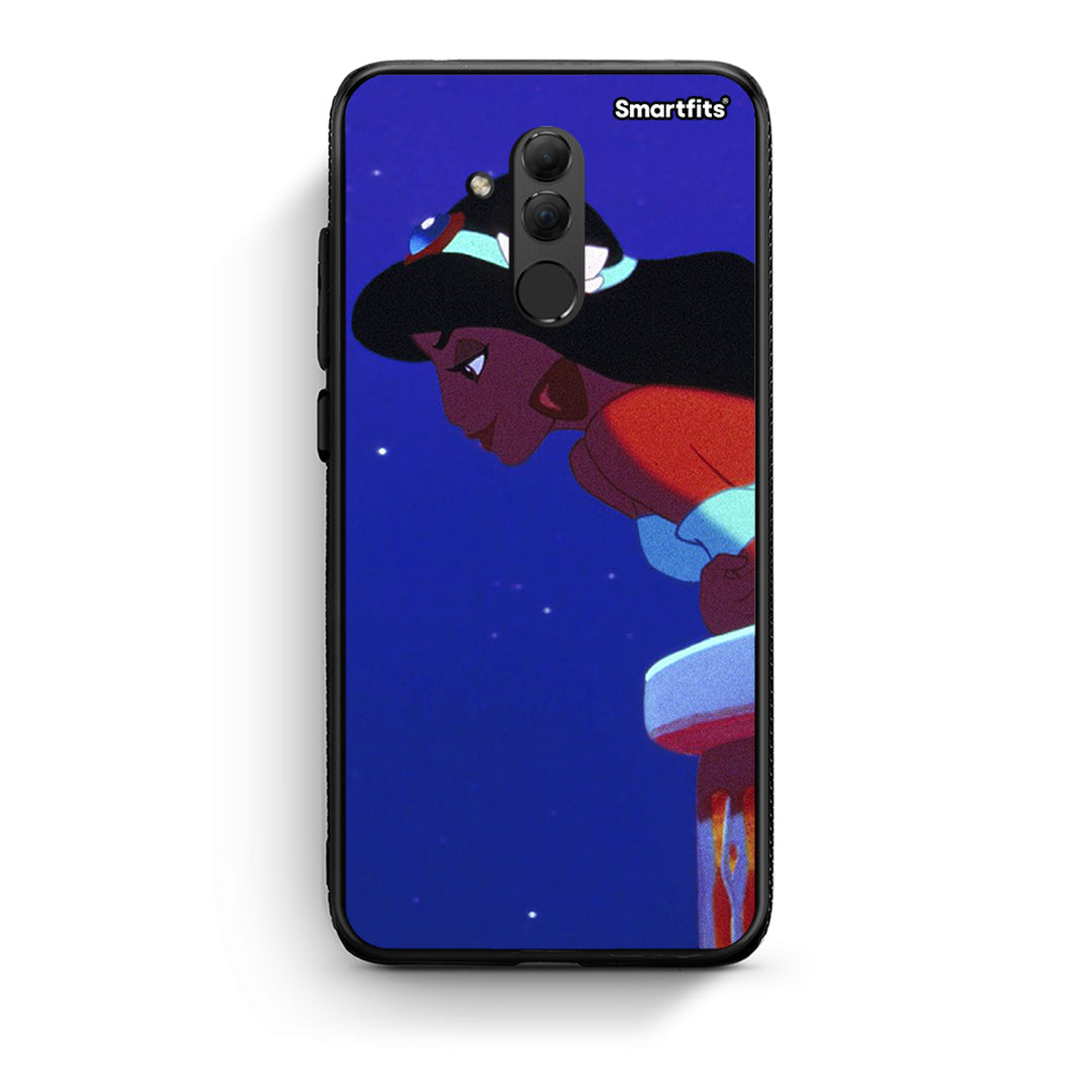 Huawei Mate 20 Lite Alladin And Jasmine Love 2 θήκη από τη Smartfits με σχέδιο στο πίσω μέρος και μαύρο περίβλημα | Smartphone case with colorful back and black bezels by Smartfits