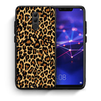 Thumbnail for Θήκη Huawei Mate 20 Lite Leopard Animal από τη Smartfits με σχέδιο στο πίσω μέρος και μαύρο περίβλημα | Huawei Mate 20 Lite Leopard Animal case with colorful back and black bezels
