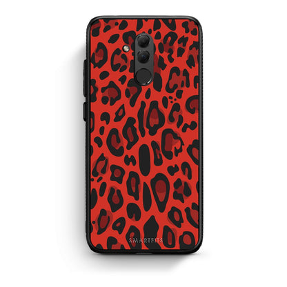 4 - Huawei Mate 20 Lite Red Leopard Animal case, cover, bumper