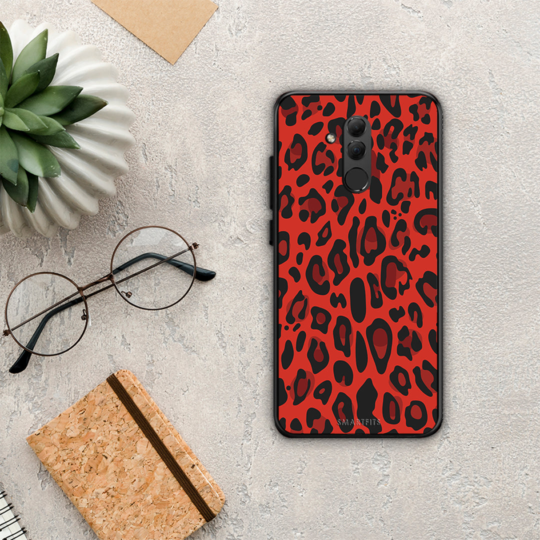 Animal Red Leopard - Huawei Mate 20 Lite θήκη