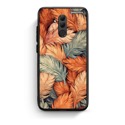 Huawei Mate 20 Lite Autumn Leaves Θήκη από τη Smartfits με σχέδιο στο πίσω μέρος και μαύρο περίβλημα | Smartphone case with colorful back and black bezels by Smartfits